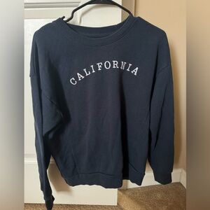 Reflex California Navy Women's Crew Neck Sweater